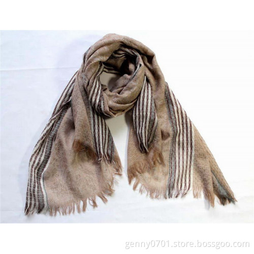 Polyester woven scarf